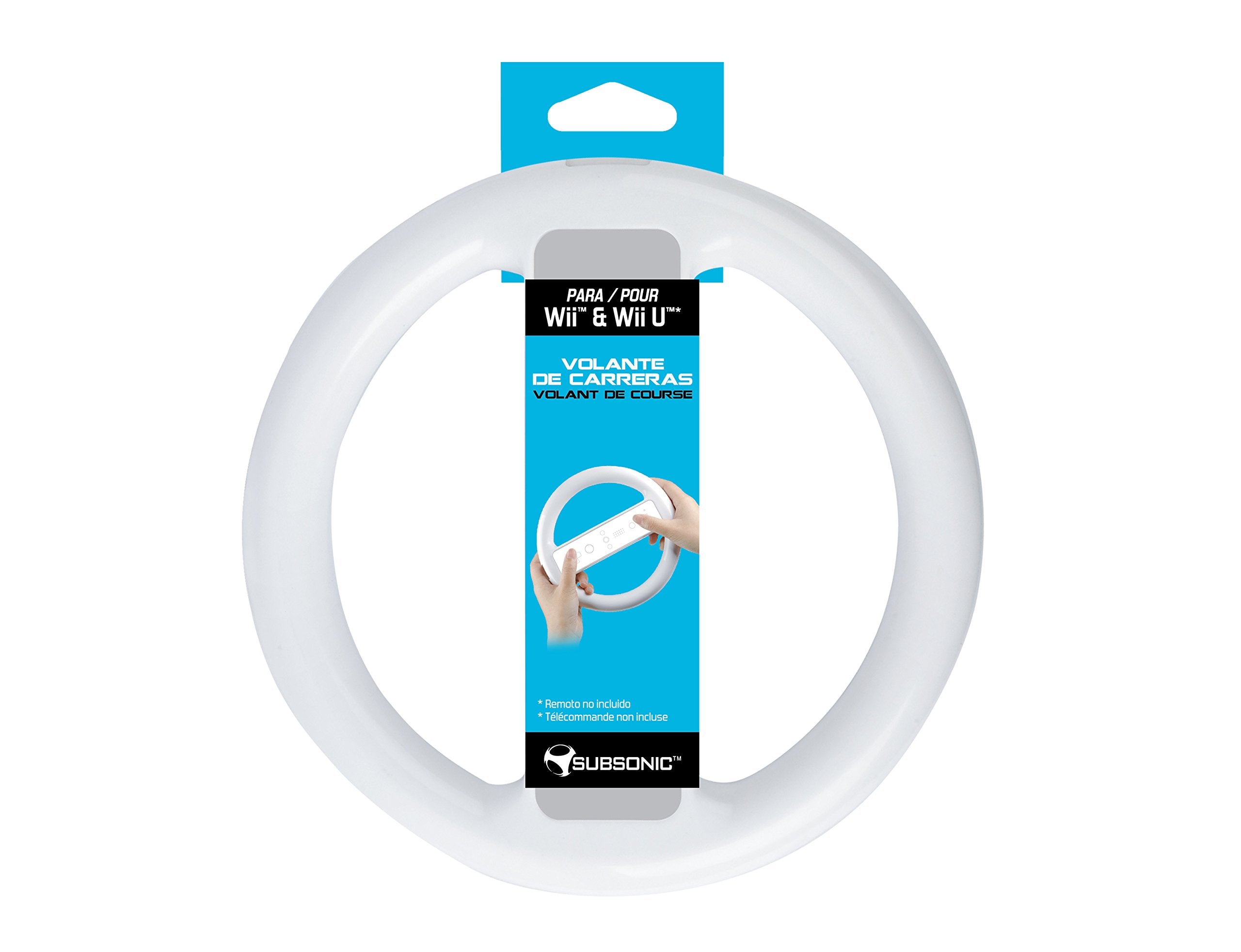Subsonic - Volant de course (Nintendo Wii U, Nintendo Wii) Subsonic - Volant de course (Nintendo Wii U, Nintendo Wii)